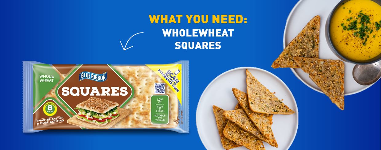 Squares Garlic Toasties